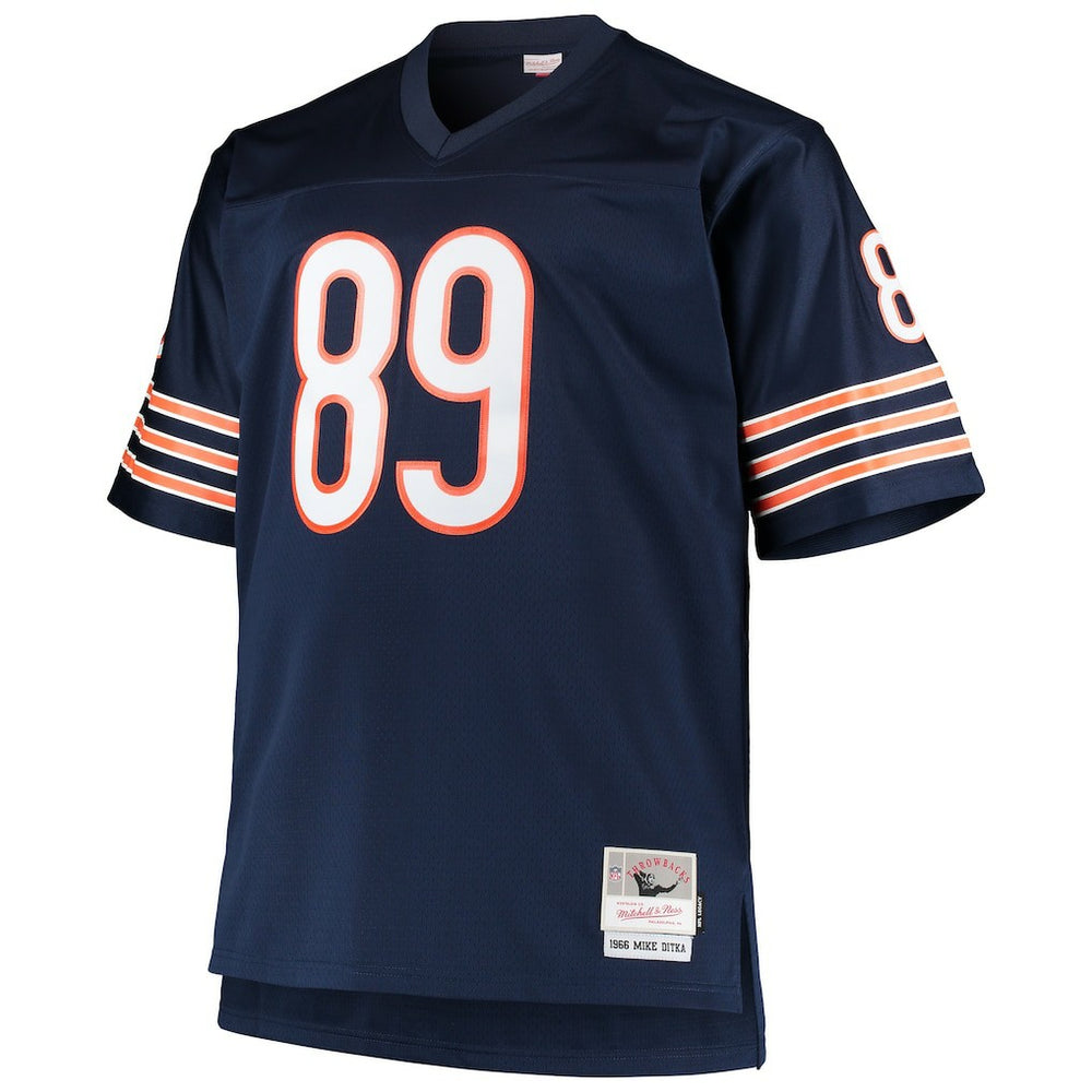 Chicago Bears Mike Ditka  Big & Tall 1966 Retired Player Replica Jersey | NFL Discount