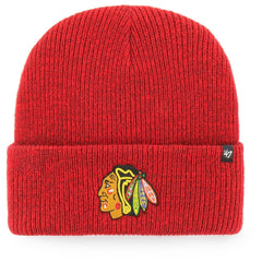 Chicago Blackhawks '47 Brain Freeze Cuffed Knit Hat -  NHL Hats