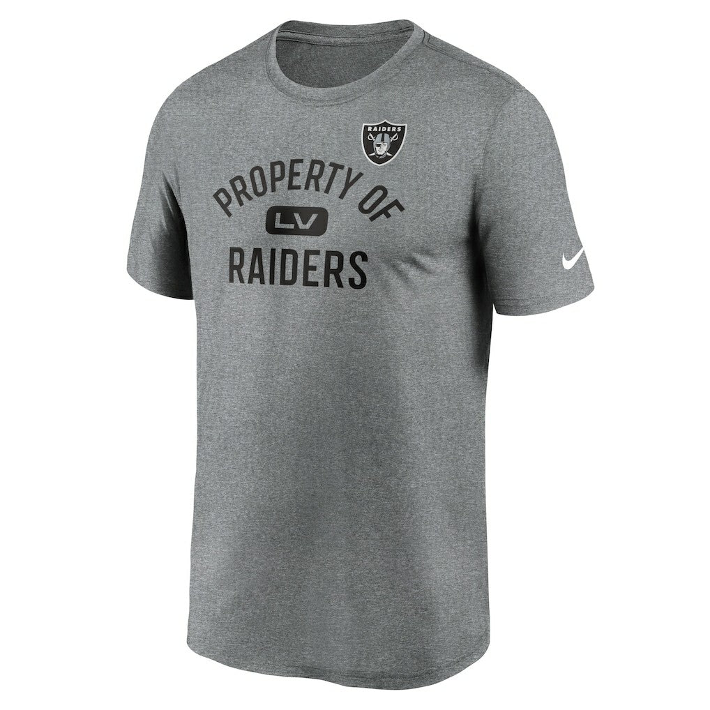 Las Vegas Raiders Legend Property Of Performance T-Shirt | NFL Discount
