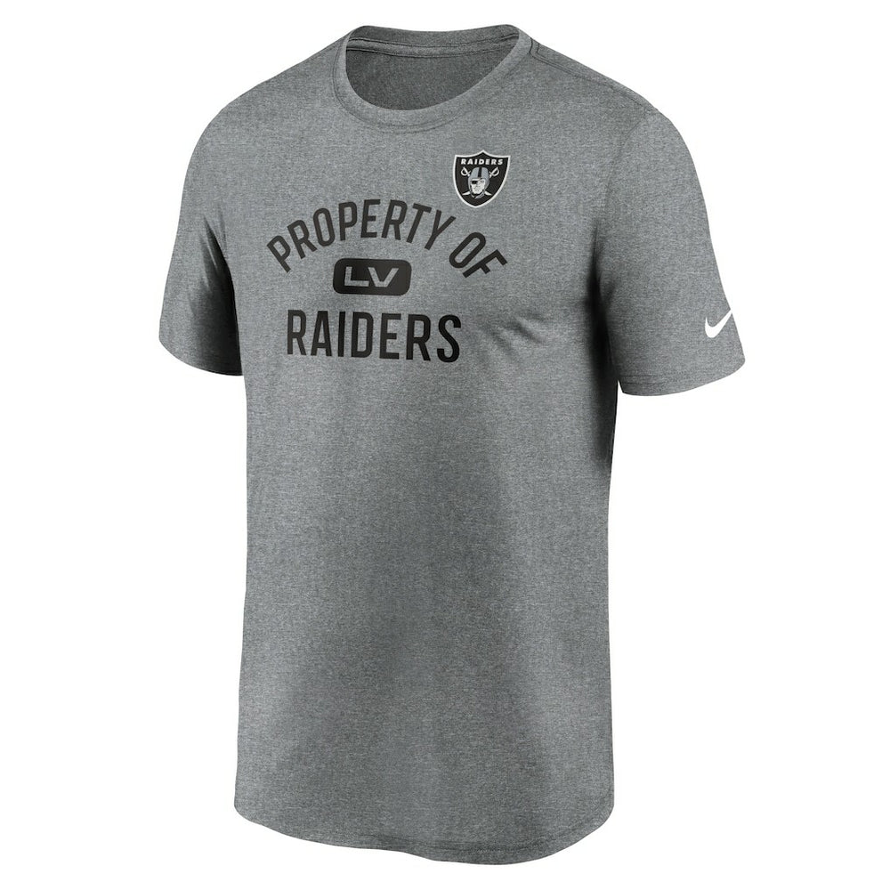 Las Vegas Raiders Legend Property Of Performance T-Shirt | NFL Discount