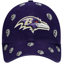 Baltimore Ravens '47 Women's Confetti Clean Up Head Logo Adjustable Hat | NFL Near me