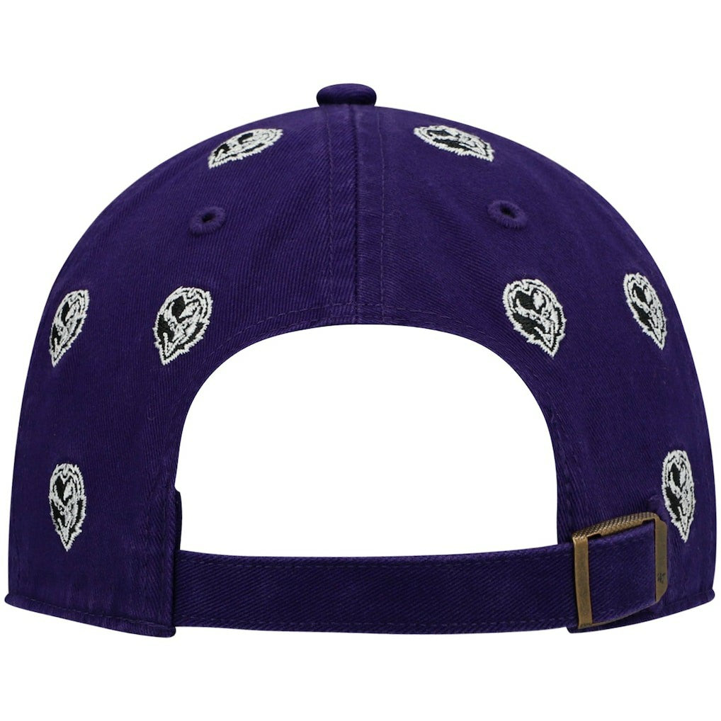 Baltimore Ravens '47 Women's Confetti Clean Up Head Logo Adjustable Hat | NFL Near me