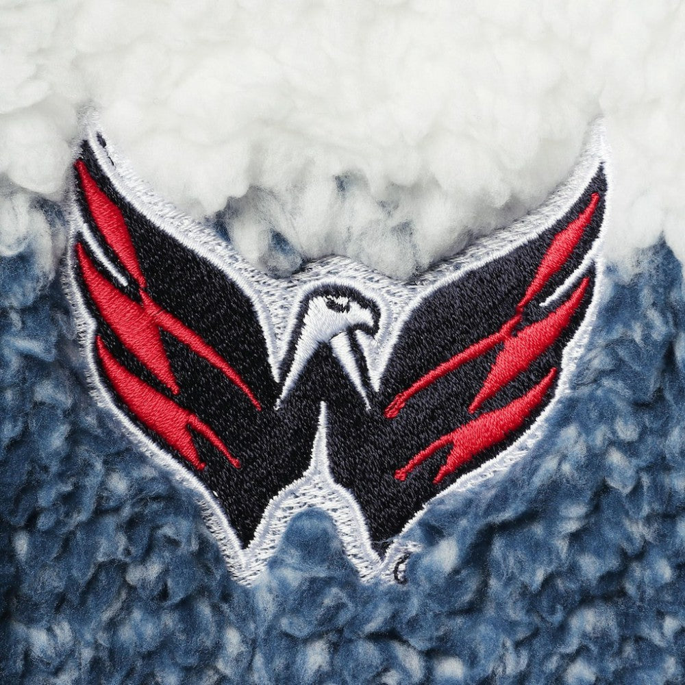 Washington Capitals G-III 4Her by Carl Banks Women's Plaid Sherpa Quarter-Zip Jacket -  NHL Jackets