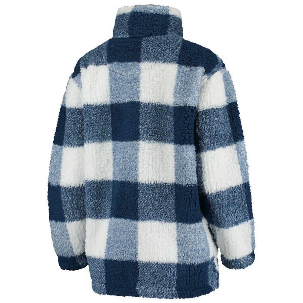 Washington Capitals G-III 4Her by Carl Banks Women's Plaid Sherpa Quarter-Zip Jacket -  NHL Jackets