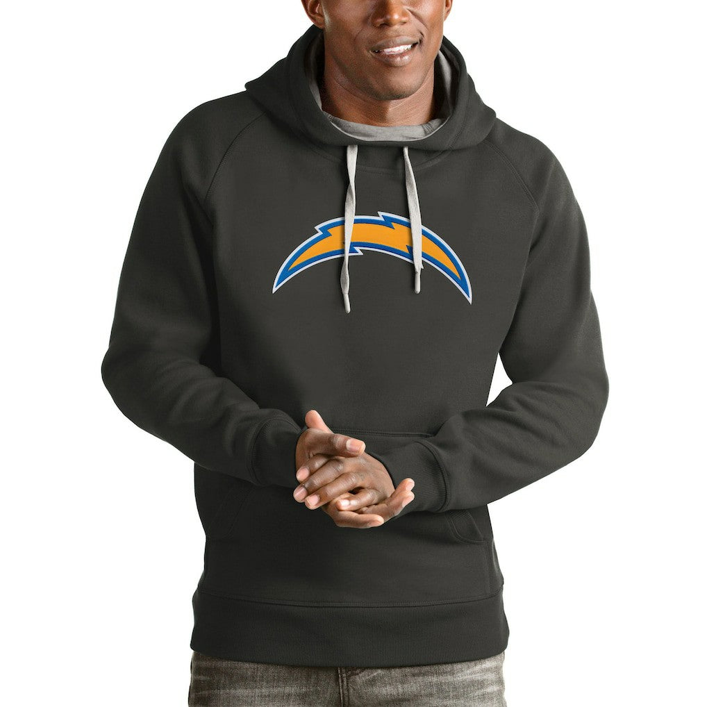 Los Angeles Chargers Antigua Victory Pullover Hoodie | NFL US