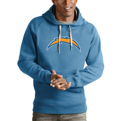 Los Angeles Chargers Antigua Victory Pullover Hoodie | NFL Online