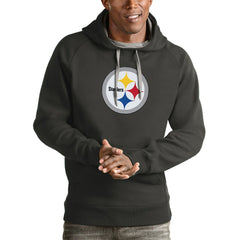 Pittsburgh Steelers Antigua Victory Pullover Hoodie | NFL Outlet