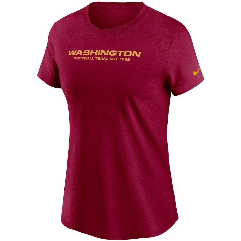 Washington Commanders Washington Football Team Women's Logo Essential T-Shirt | NFL US