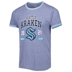 Seattle Kraken Fanatics Buzzer Beater Tri-Blend Ringer T-Shirt -  NHL T-shirts