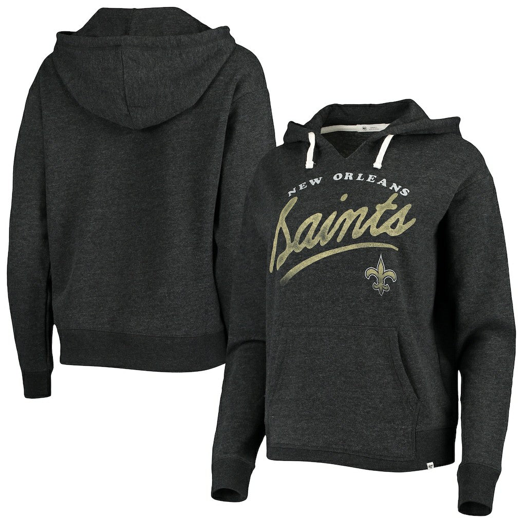 New Orleans Saints '47 Women's Cross Script Emerson Hoodie | NFL US
