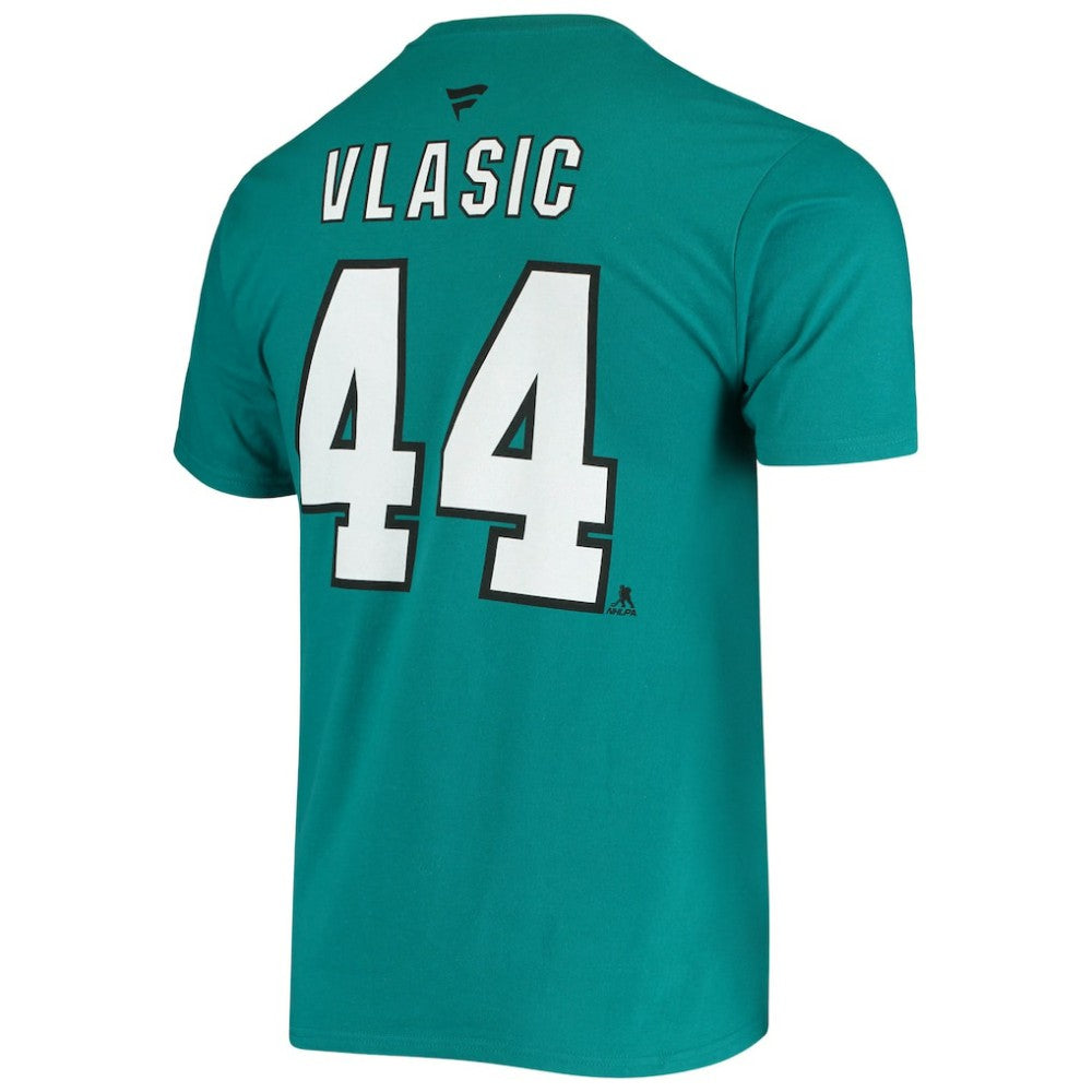 Marc-Edouard Vlasic San Jose Sharks Fanatics Player Name and Number T-Shirt -  NHL T-shirts