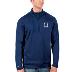 Indianapolis Colts Antigua Generation Quarter-Zip Pullover Jacket | NFL Outlet