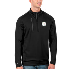Pittsburgh Steelers Antigua Generation Quarter-Zip Pullover Jacket | NFL Hot