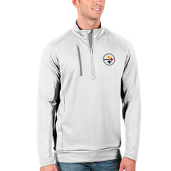 Pittsburgh Steelers Antigua Generation Quarter-Zip Pullover Jacket | NFL New