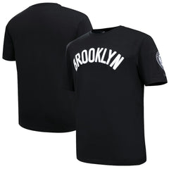 Black Brooklyn Nets Pro Standard Chenille T-Shirt | NBA