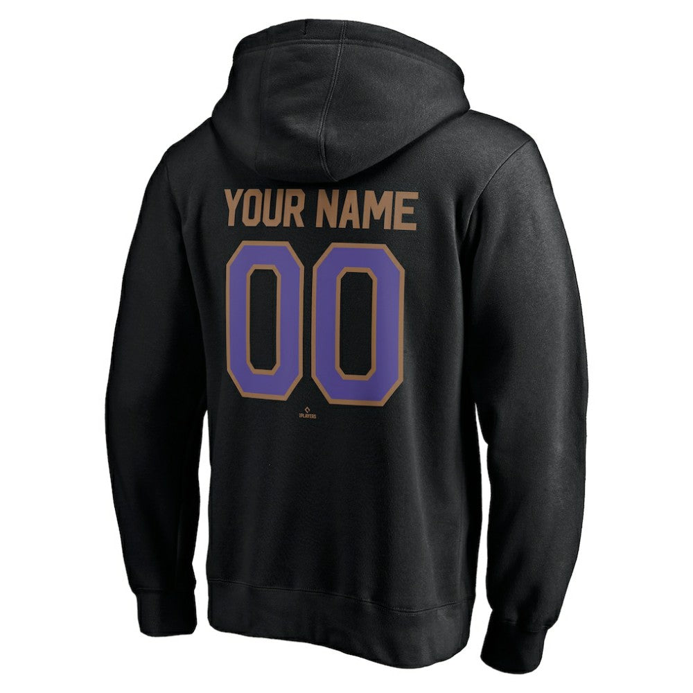 Arizona Diamondbacks Cooperstown Winning Streak Personalized Name & Number Pullover Hoodie - MLB Hoodies