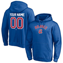 Atlanta Braves Cooperstown Winning Streak Personalized Name & Number Pullover Hoodie - MLB Hoodies