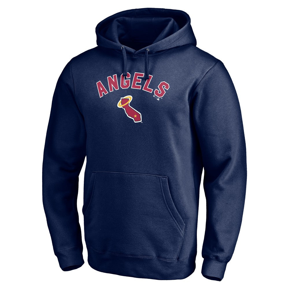 Los Angeles Angels Cooperstown Winning Streak Personalized Name & Number Pullover Hoodie - MLB Hoodies