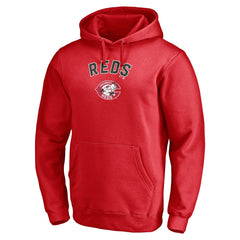 Cincinnati Reds Cooperstown Winning Streak Personalized Name & Number Pullover Hoodie - MLB Hoodies
