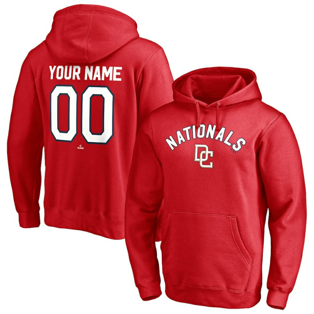 Washington Nationals Cooperstown Winning Streak Personalized Name & Number Pullover Hoodie - MLB Hoodies