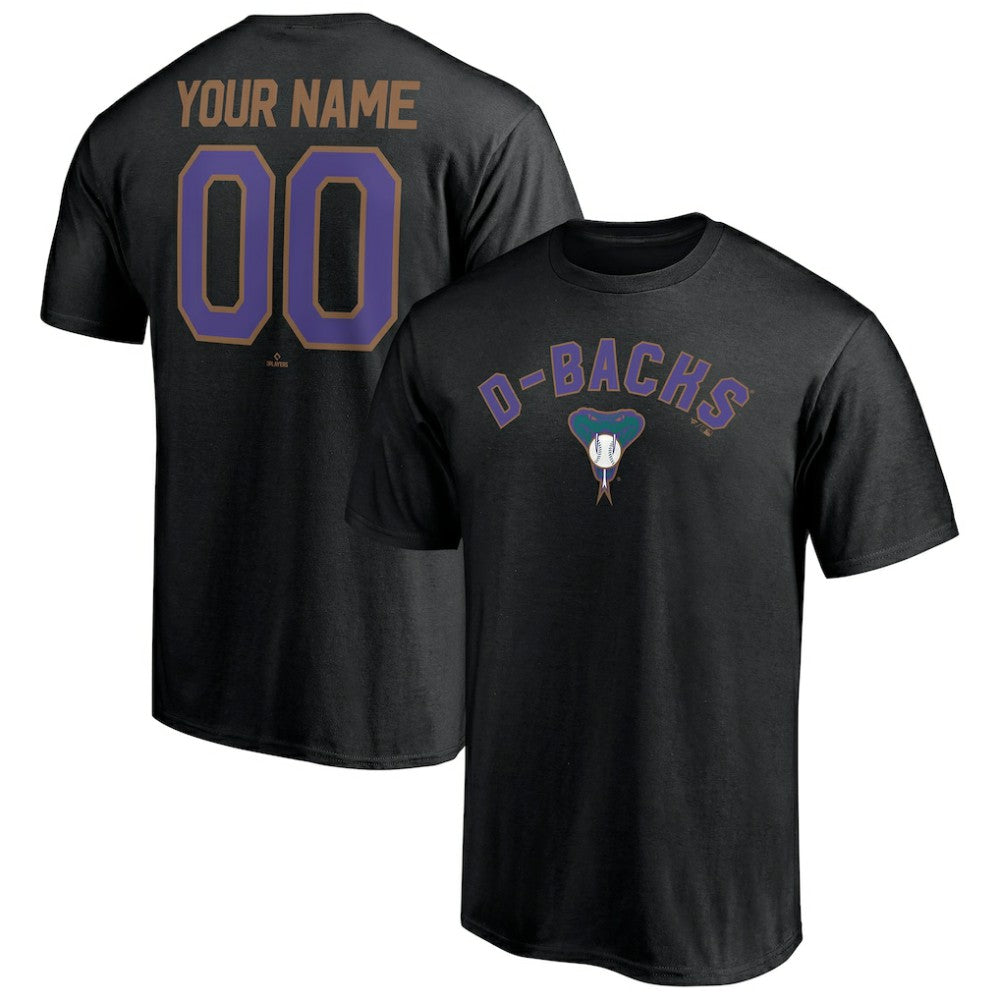 Arizona Diamondbacks Cooperstown Winning Streak Personalized Name & Number T-Shirt - MLB T-shirts