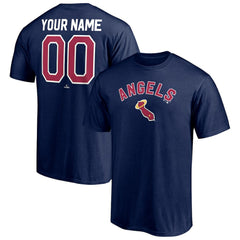Los Angeles Angels Cooperstown Winning Streak Personalized Name & Number T-Shirt - MLB T-shirts