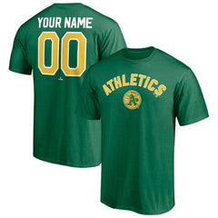 Athletics Cooperstown Winning Streak Personalized Name & Number T-Shirt - MLB T-shirts