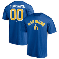 Seattle Mariners Cooperstown Winning Streak Personalized Name & Number T-Shirt - MLB T-shirts