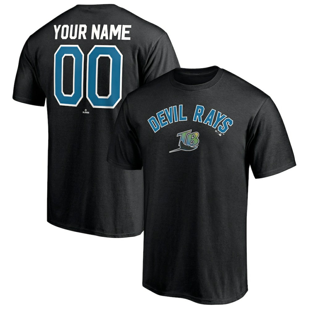 Tampa Bay Rays Cooperstown Winning Streak Personalized Name & Number T-Shirt - MLB T-shirts