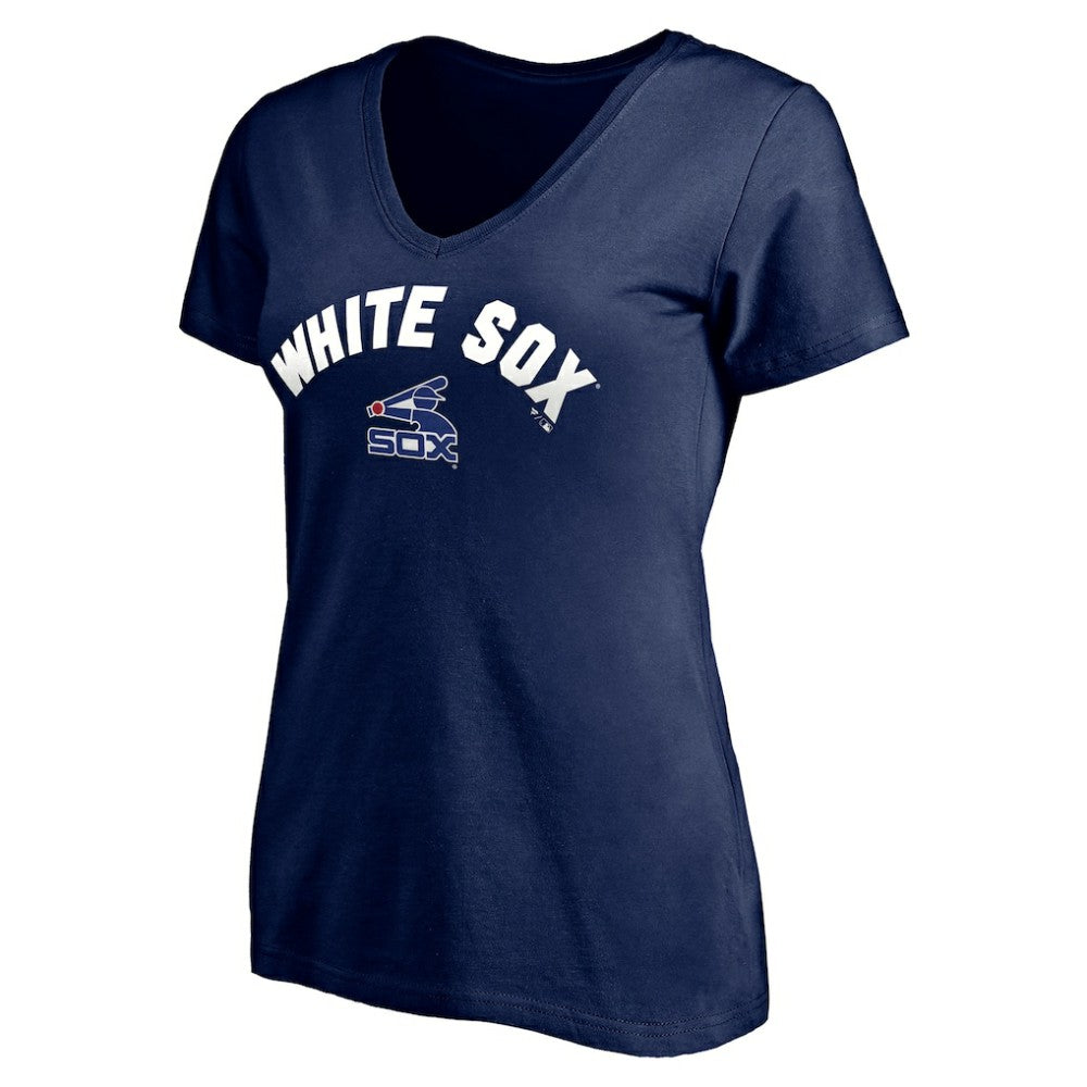 Chicago White Sox Women's Cooperstown Winning Streak Personalized Name & Number V-Neck T-Shirt - MLB T-shirts