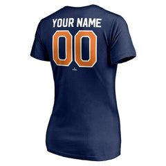 San Diego Padres Women's Cooperstown Winning Streak Personalized Name & Number V-Neck T-Shirt - MLB T-shirts