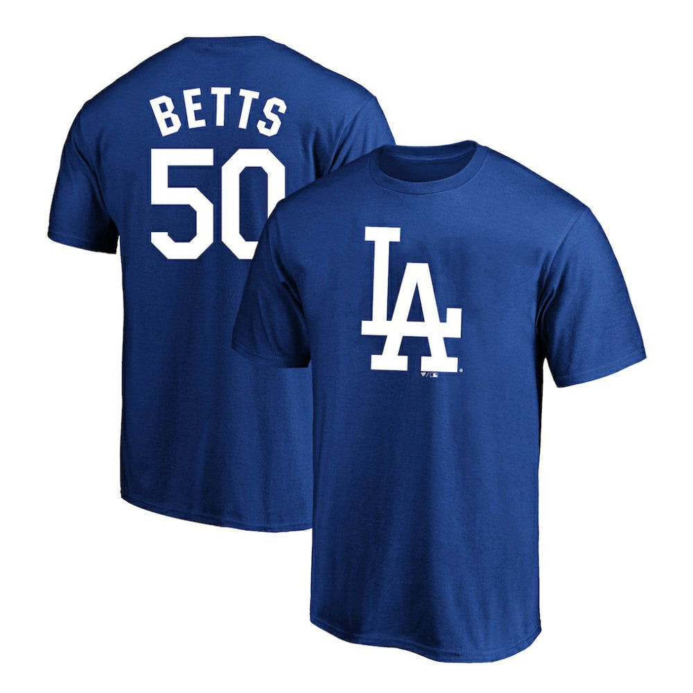 Mookie Betts Los Angeles Dodgers Fanatics Big & Tall Name & Number T-Shirt - MLB T-shirts