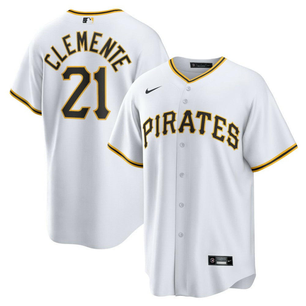 Roberto Clemente Pittsburgh Pirates Nike Home Replica Player Name Jersey - MLB Jerseys