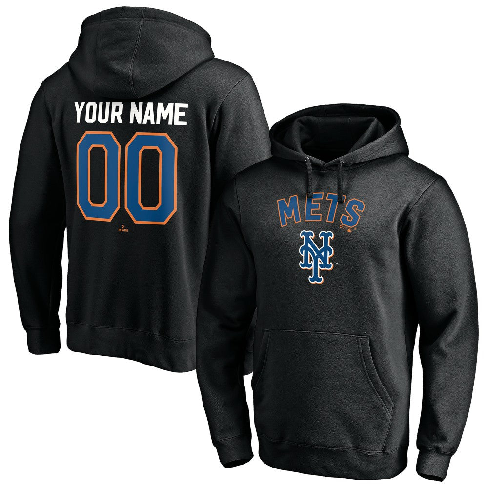 New York Mets Cooperstown Winning Streak Alternate Personalized Name & Number Pullover Hoodie - MLB Hoodies