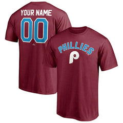 Philadelphia Phillies Cooperstown Winning Streak Alternate Personalized Name & Number T-Shirt - MLB T-shirts