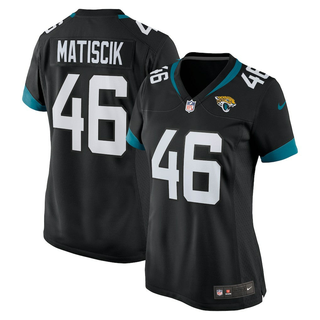 Jacksonville Jaguars Ross Matiscik  Women's Game Jersey | NFL Near me