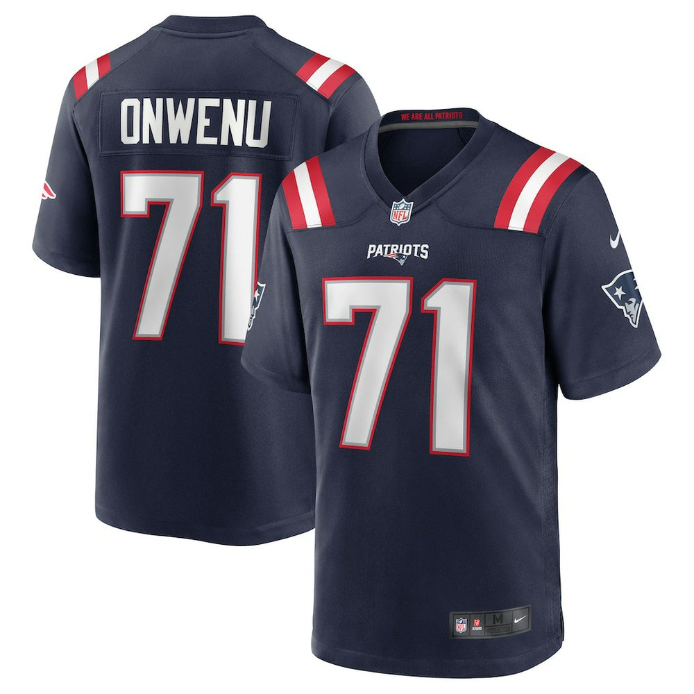 New England Patriots Mike Onwenu  Team Game Jersey | NFL Discount
