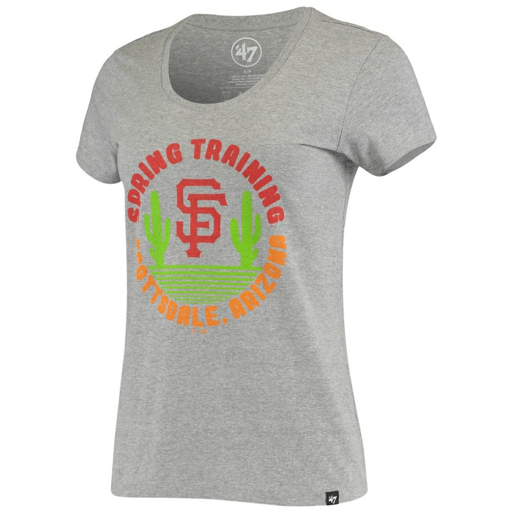 San Francisco Giants '47 Women's Spring Training Cactus Circle Scoop Neck T-Shirt - MLB T-shirts