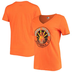 San Francisco Giants New Era Women's Spring Training Circle V-Neck T-Shirt - MLB T-shirts