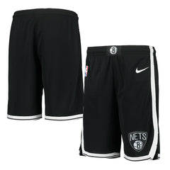 Black Brooklyn Nets Youth 2020/21 Swingman Performance Shorts | NBA