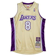 Gold Kobe Bryant Los Angeles Lakers Hall of Fame Class of 2020 #8 Authentic Jersey | NBA
