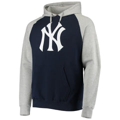 New York Yankees Stitches Raglan Pullover Hoodie - MLB Hoodies