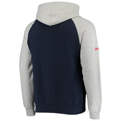 New York Yankees Stitches Raglan Pullover Hoodie - MLB Hoodies