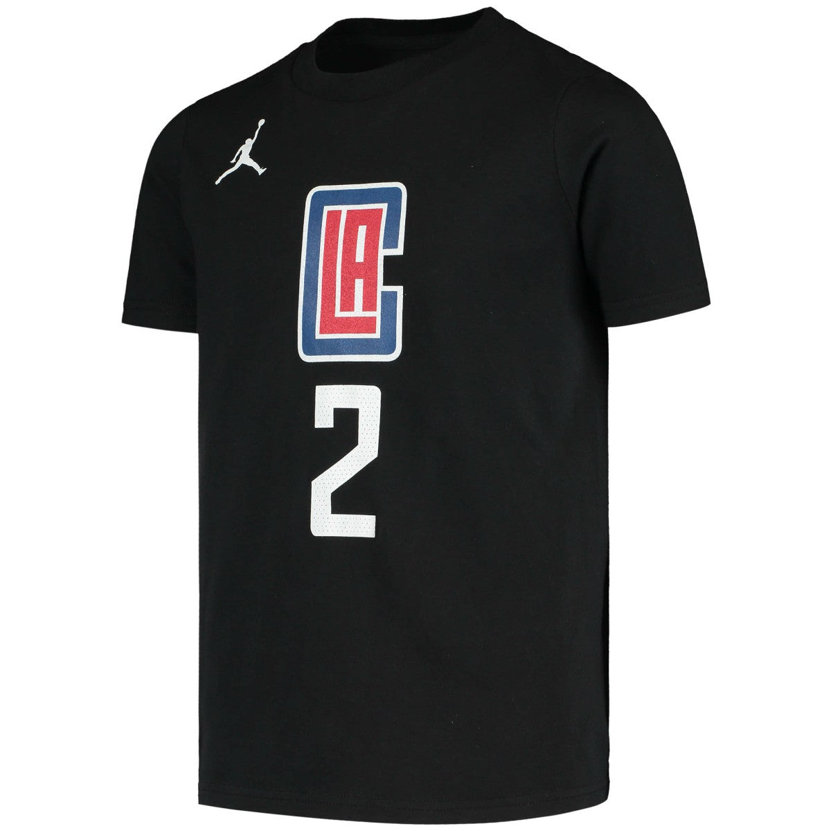 Black Kawhi Leonard LA Clippers Jordan Brand Youth Statement Edition Name & Number T-Shirt | NBA