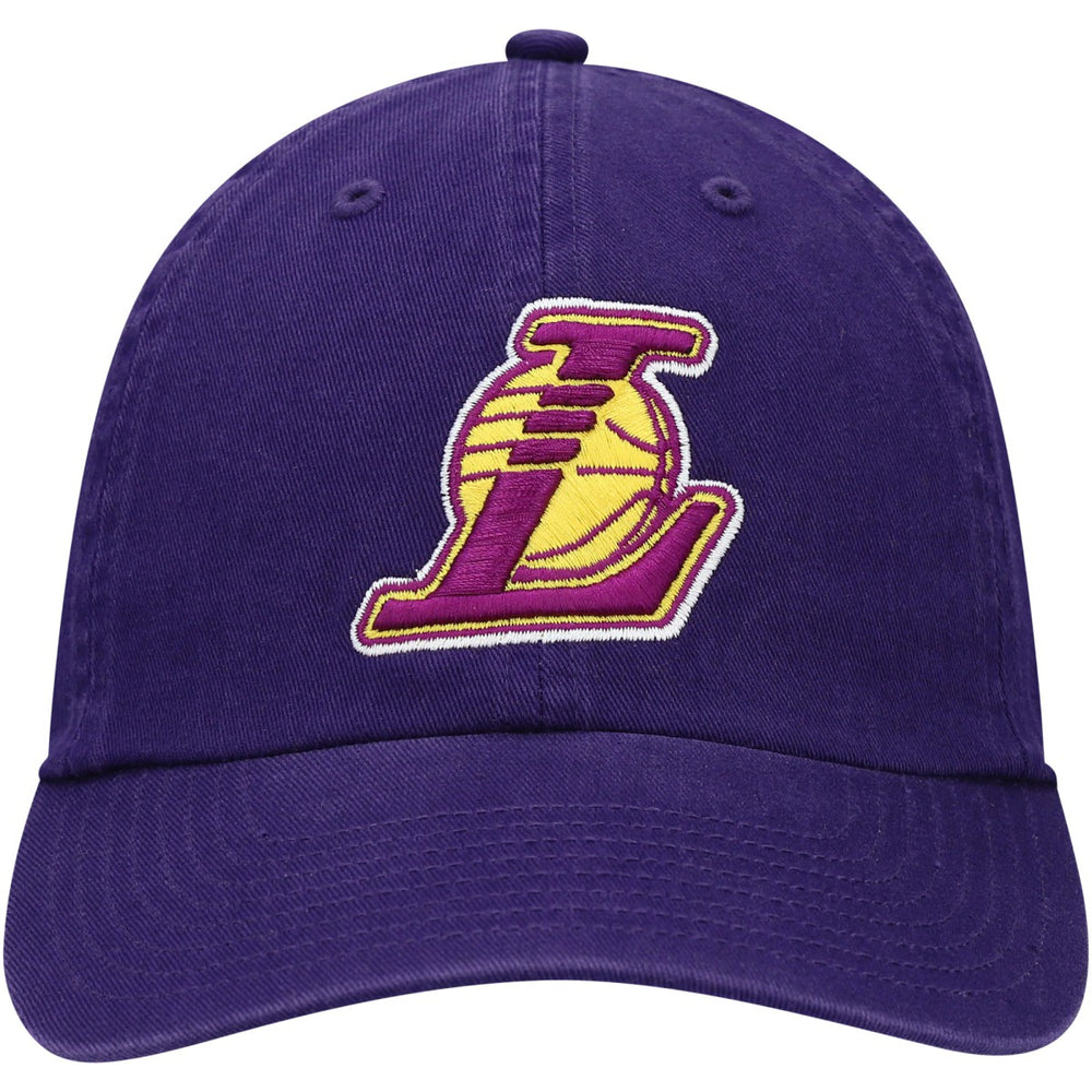 Purple Los Angeles Lakers '47 Core Logo Clean Up Adjustable Hat | NBA