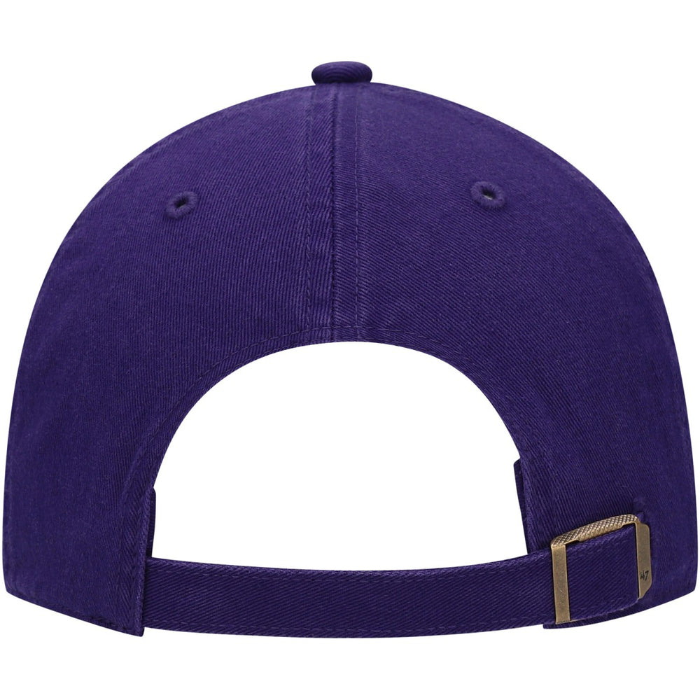 Purple Los Angeles Lakers '47 Core Logo Clean Up Adjustable Hat | NBA