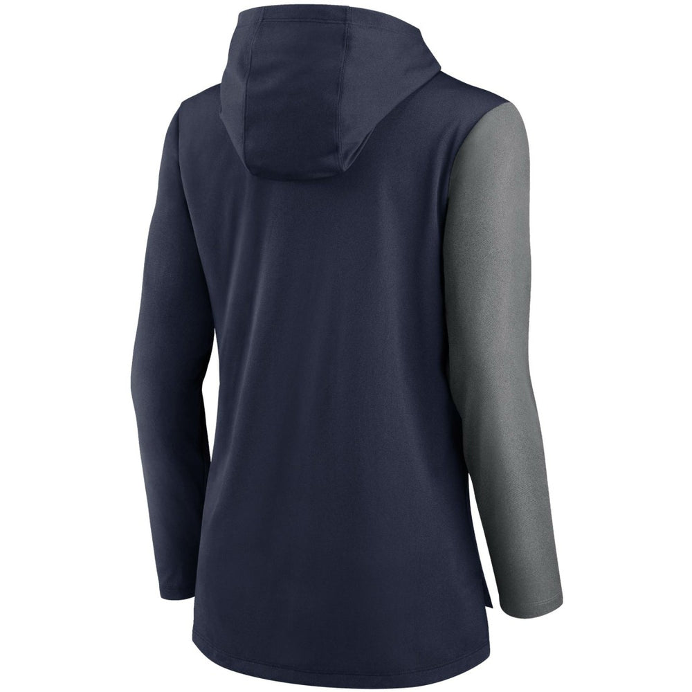 Tennessee Titans Women's Chevron Hoodie Performance Long Sleeve T-Shirt | NFL New