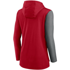 Tampa Bay Buccaneers Women's Chevron Hoodie Performance Long Sleeve T-Shirt | NFL Near me
