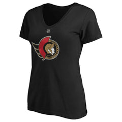 Brady Tkachuk Ottawa Senators Fanatics Women's Authentic Stack Name & Number V-Neck T-Shirt -  NHL T-shirts