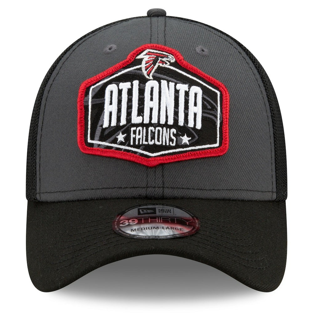 Atlanta Falcons 2021 NFL Draft Trucker 39THIRTY Flex Hat | NFL On sale